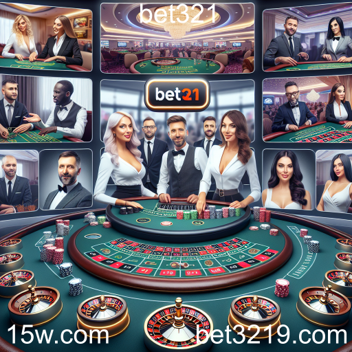 Experiência Imersiva com Jogos Ao Vivo no Bet321